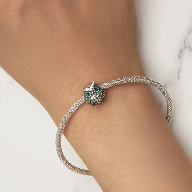 (zdjęcie do) Pandora Styl Sowa Charm Absolwentki - SCC2542 - Wyświetl 6