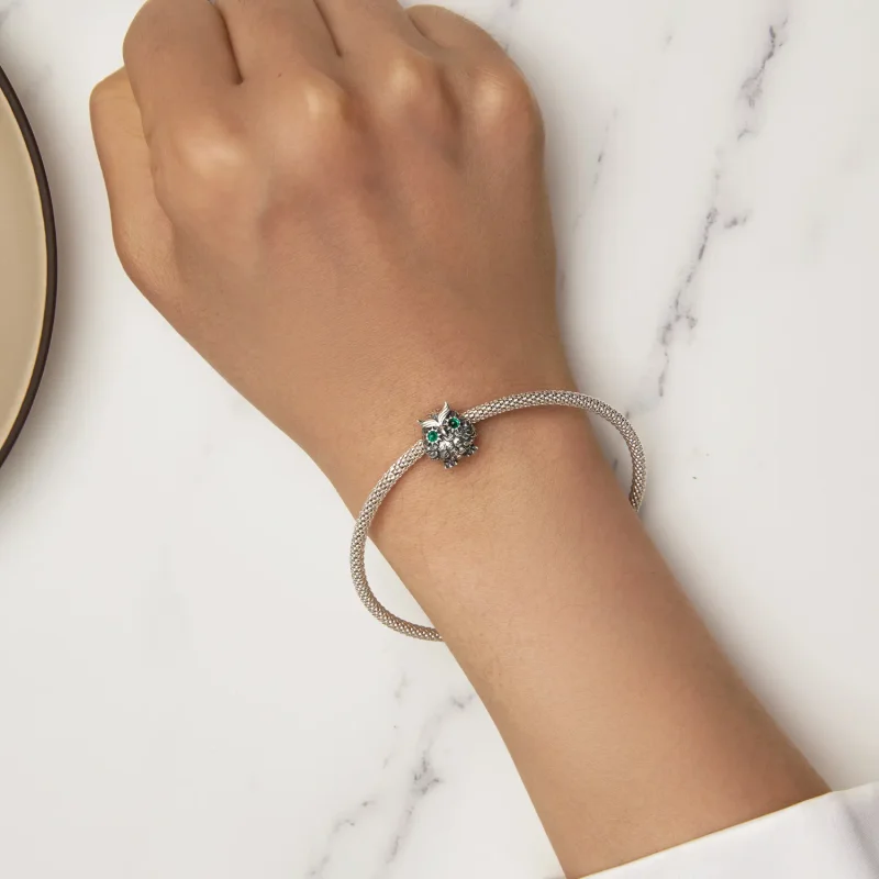(zdjęcie do) Pandora Styl Sowa Charm Absolwentki - SCC2542 - Wyświetl 7