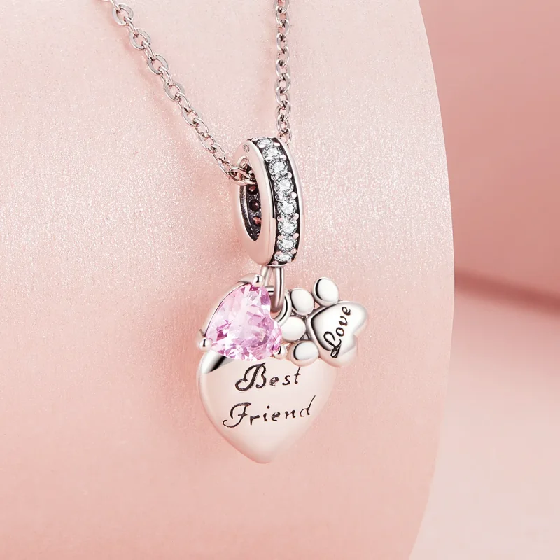 (zdjęcie do) Pandora Styl Wieczni Przyjaciele Charm - SCC2436 - Wyświetl 2