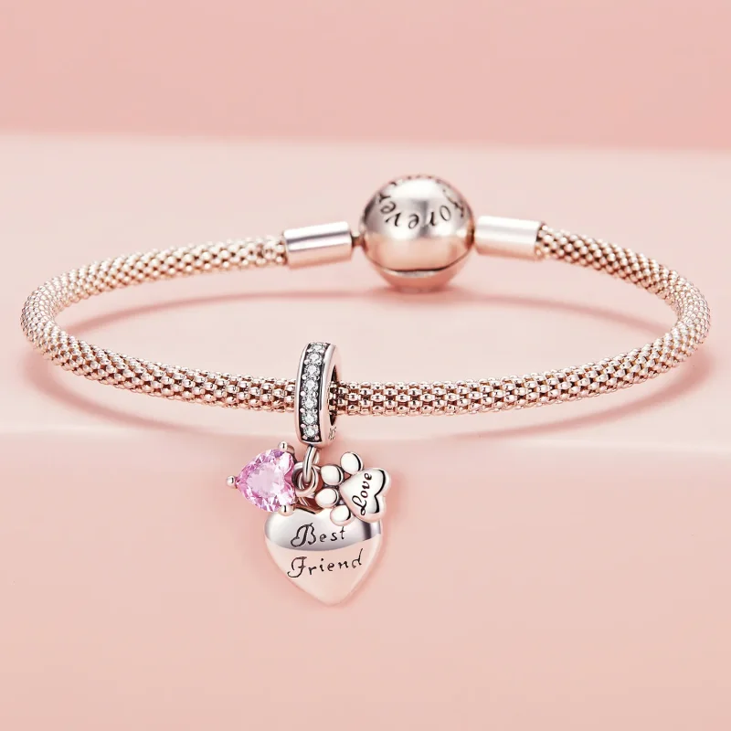 (zdjęcie do) Pandora Styl Wieczni Przyjaciele Charm - SCC2436 - Wyświetl 3