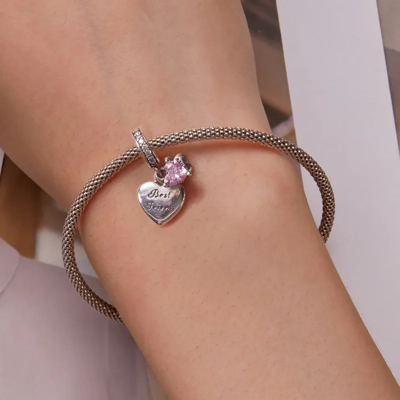 (zdjęcie do) Pandora Styl Wieczni Przyjaciele Charm - SCC2436 - Wyświetl 5