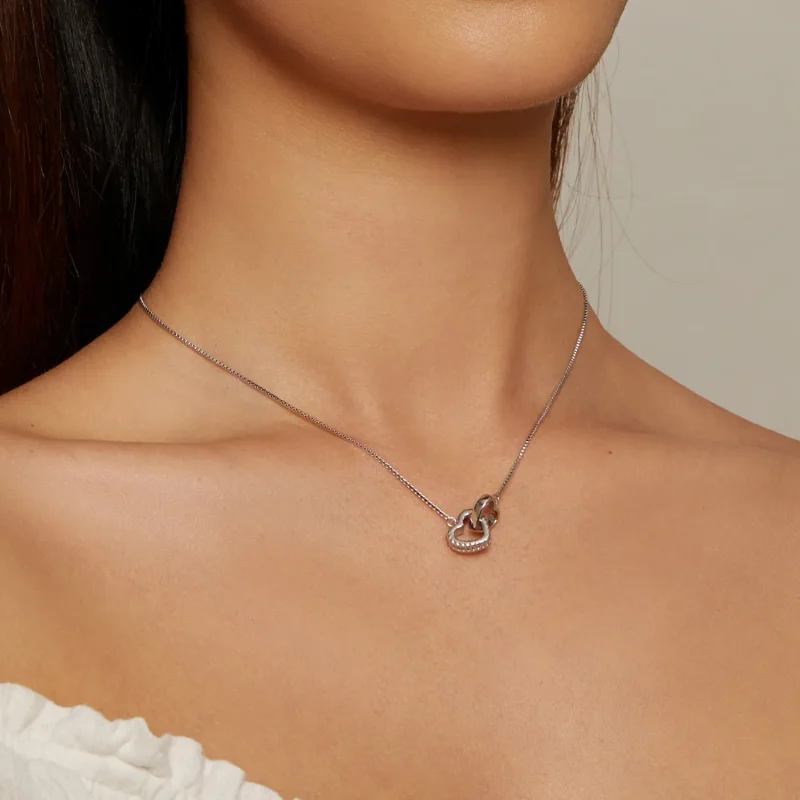 (zdjęcie do) Pandora Styl Wpleciony Naszyjnik - BSN339 - Wyświetl 5