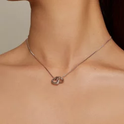 Pandora Styl Wpleciony Naszyjnik - BSN339