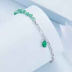 Pandora Styl Zielony Bransoletka - BSB128