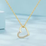Pandora Style 14K Serce Naszyjnik - SCN347-B