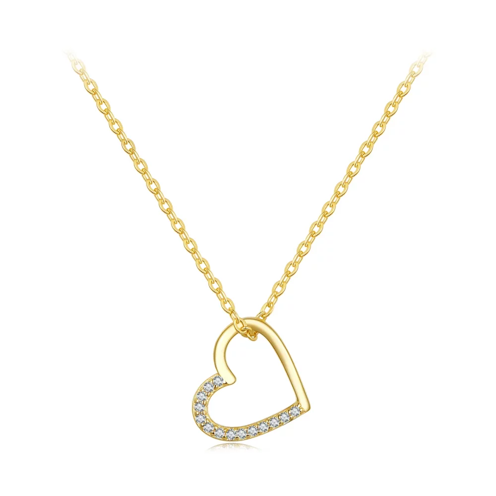Pandora Style 14K Serce Naszyjnik - SCN347-B