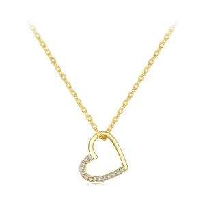 Pandora Style 14K Serce Naszyjnik - SCN347-B