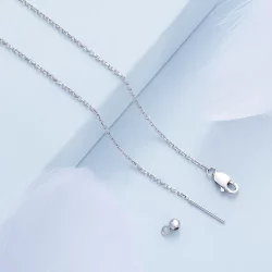 Pandora Style Ametystowy Naszyjnik - BSN271