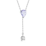 Pandora Style Ametystowy Naszyjnik - BSN271