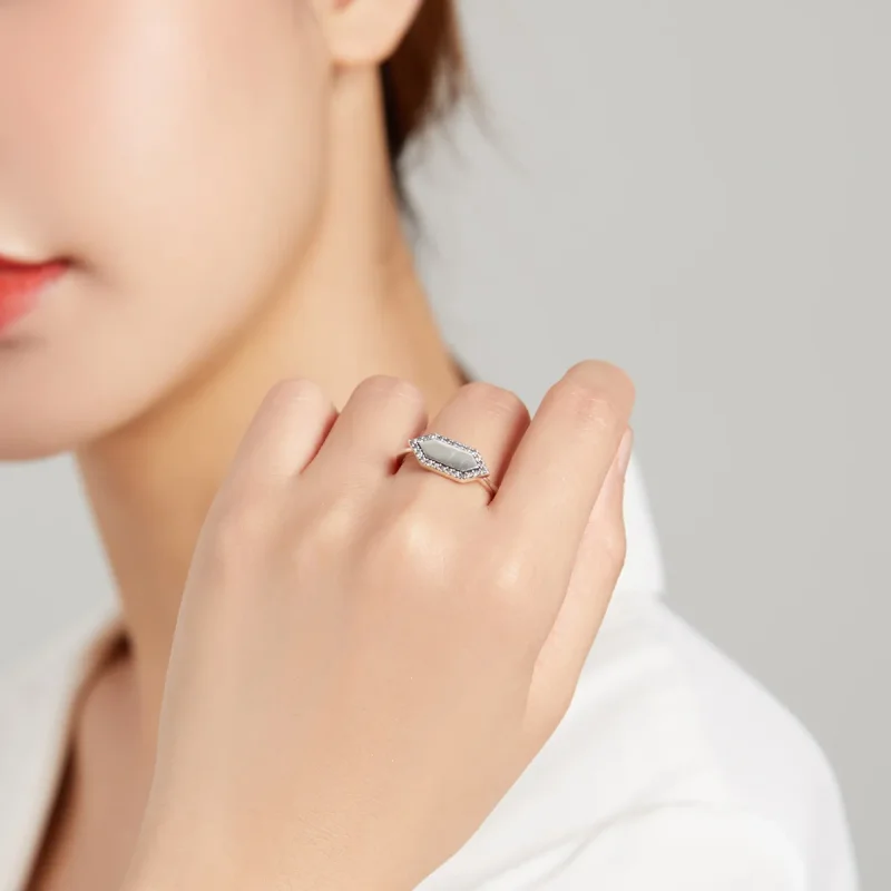 (zdjęcie do) Pandora Style Błyszczący Pierścionek - SCR701 - Wyświetl 6