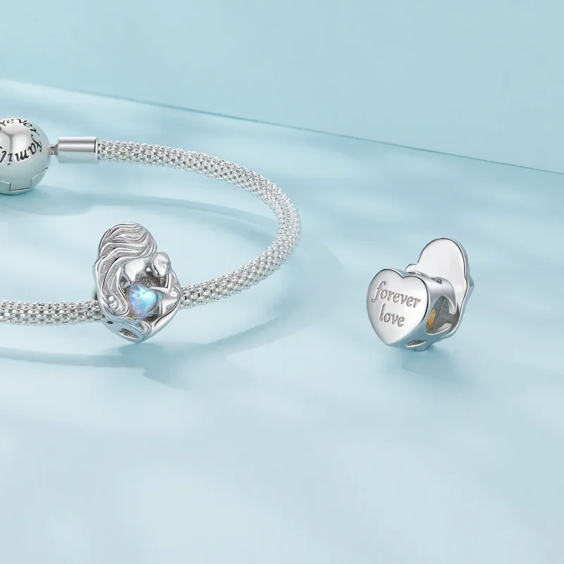 (zdjęcie do) Pandora Style Charm dla Mamy i Syna - SCC2539 - Wyświetl 4