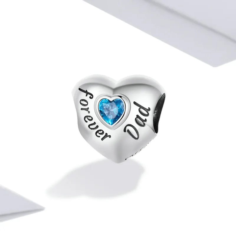 (zdjęcie do) Pandora Style Charm Upamiętnienie Taty - BSC562-BU - Wyświetl 2