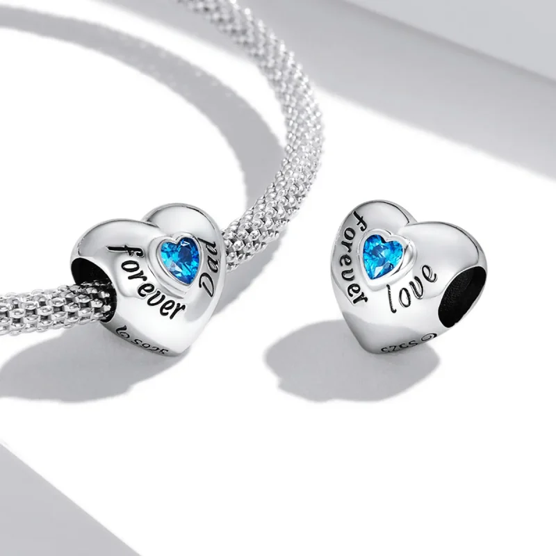(zdjęcie do) Pandora Style Charm Upamiętnienie Taty - BSC562-BU - Wyświetl 4