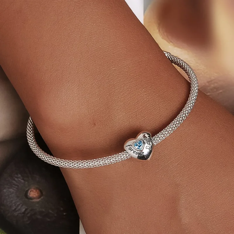 (zdjęcie do) Pandora Style Charm Upamiętnienie Taty - BSC562-BU - Wyświetl 5