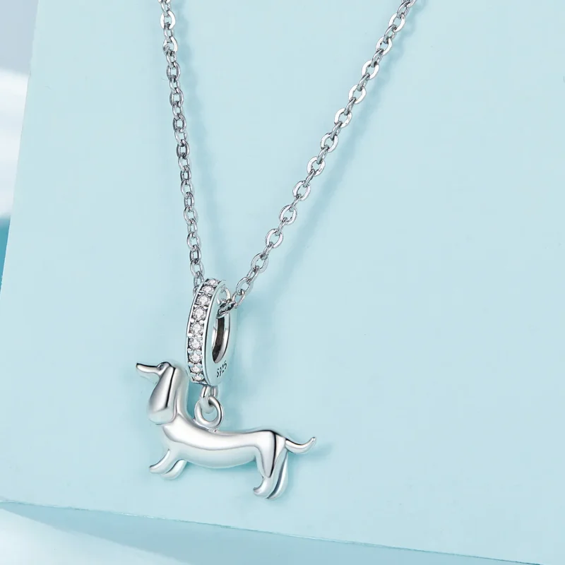 (zdjęcie do) Pandora Style Charm z wizerunkiem jamnika - SCC2561 - Wyświetl 2