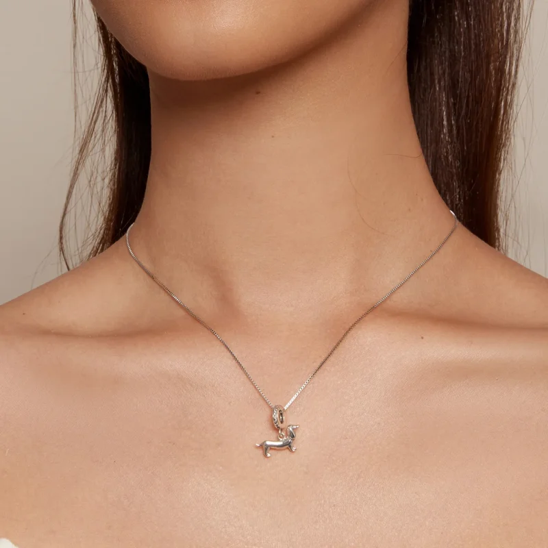 (zdjęcie do) Pandora Style Charm z wizerunkiem jamnika - SCC2561 - Wyświetl 5
