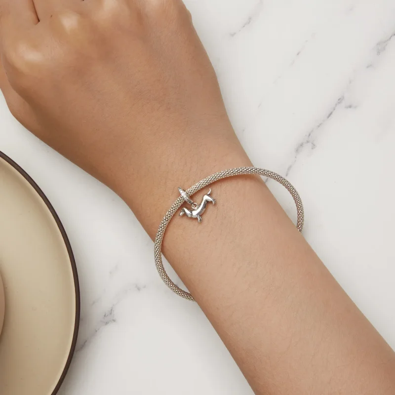 (zdjęcie do) Pandora Style Charm z wizerunkiem jamnika - SCC2561 - Wyświetl 6