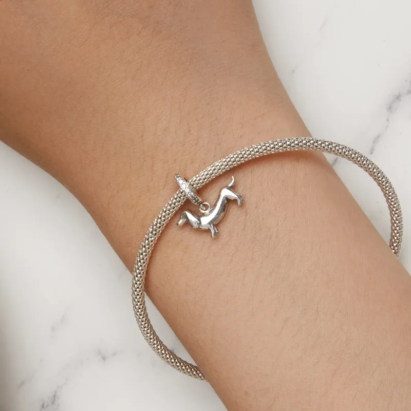 (zdjęcie do) Pandora Style Charm z wizerunkiem jamnika - SCC2561 - Wyświetl 7
