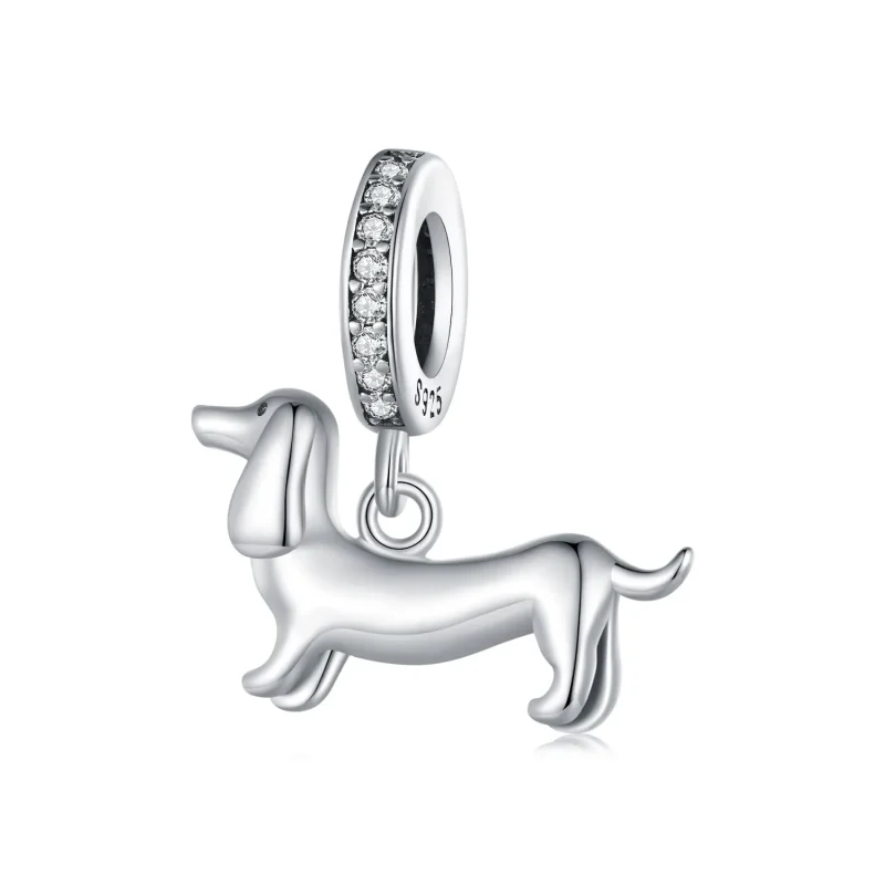 (zdjęcie do) Pandora Style Charm z wizerunkiem jamnika - SCC2561 - Wyświetl 8