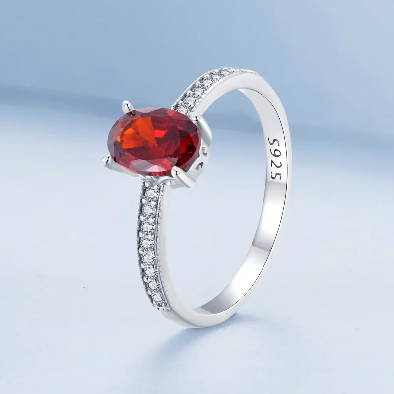 (zdjęcie do) Pandora Style Czerwony Pierścień - BSR460-RD - Wyświetl 2