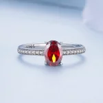 Pandora Style Czerwony Pierścień - BSR460-RD