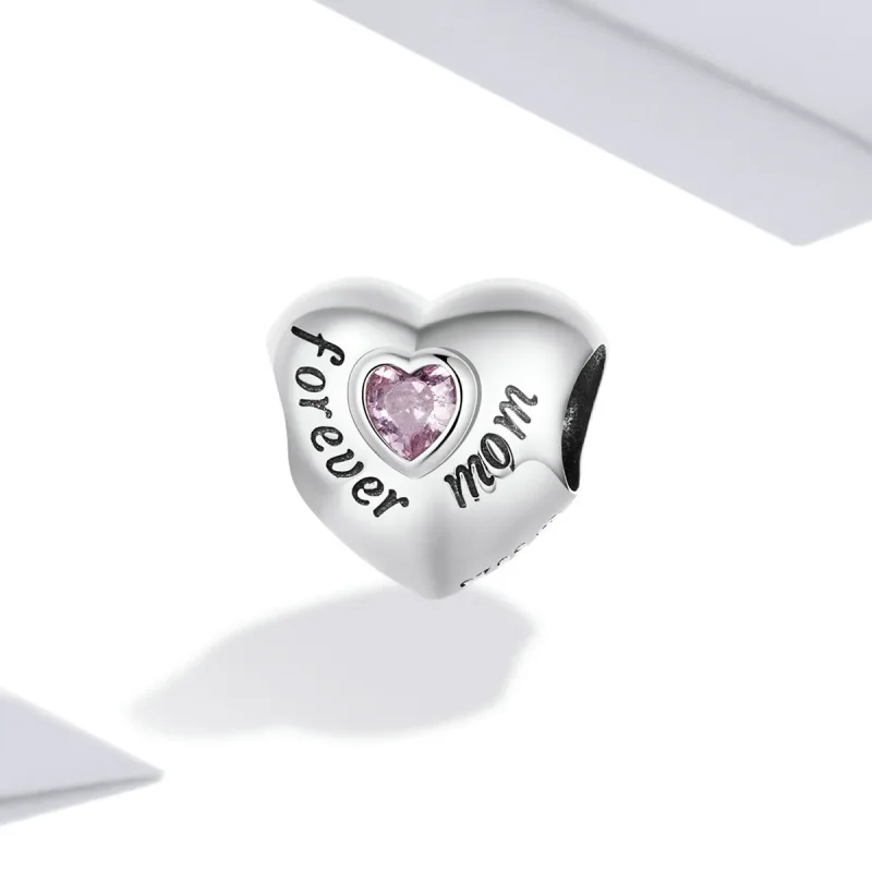 (zdjęcie do) Pandora Style Forever Mom Charm - BSC562-PK - Ozdoba w stylu Pandora dla zawsze - Wyświetl 2