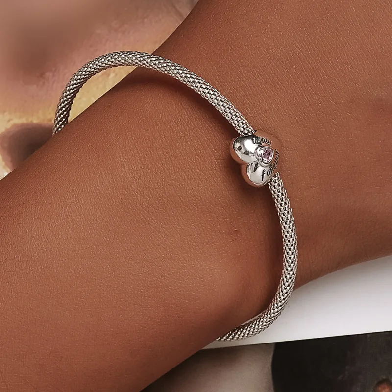 (zdjęcie do) Pandora Style Forever Mom Charm - BSC562-PK - Ozdoba w stylu Pandora dla zawsze - Wyświetl 6