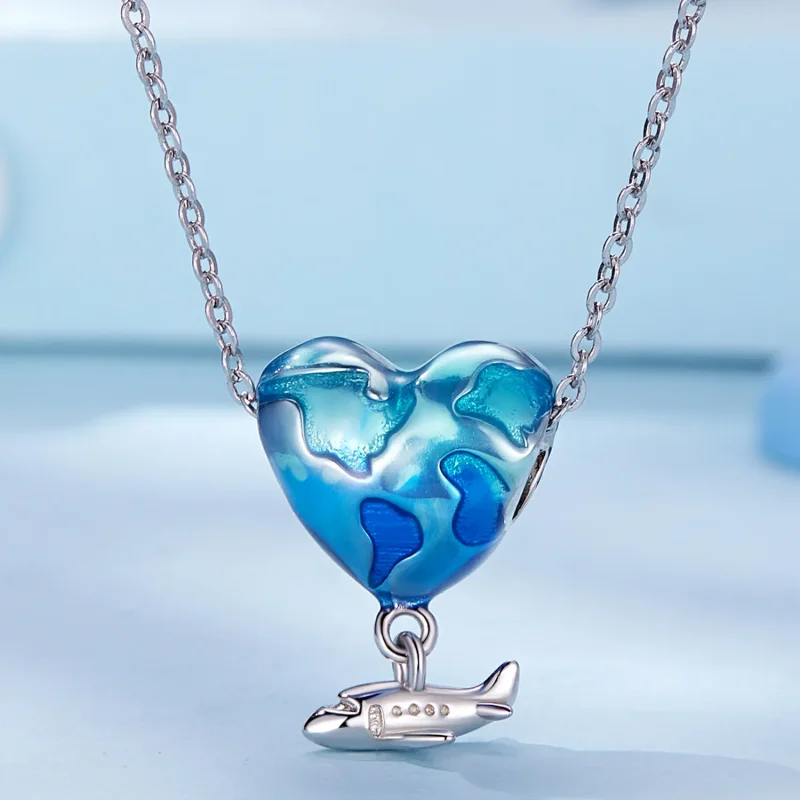 (zdjęcie do) Pandora Style Globe Charm - SCC2481 - Wyświetl 2