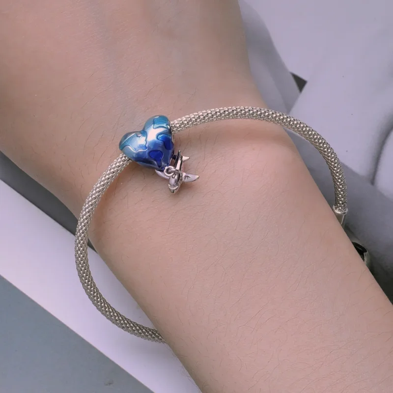 (zdjęcie do) Pandora Style Globe Charm - SCC2481 - Wyświetl 5