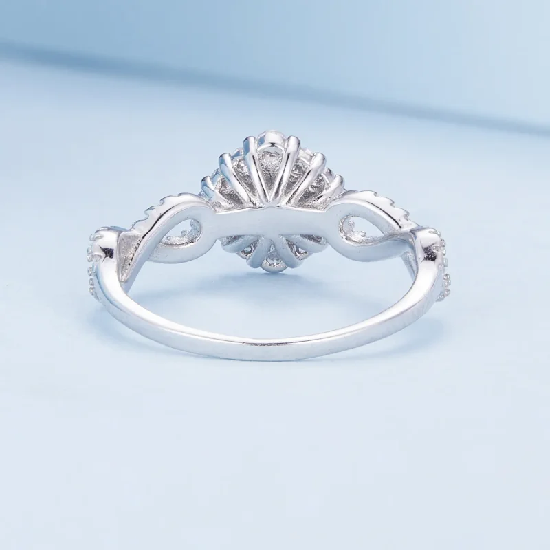 (zdjęcie do) Pandora Style Klasyczny Pierścień Elegancji Clear Cz - BSR352 - Wyświetl 4