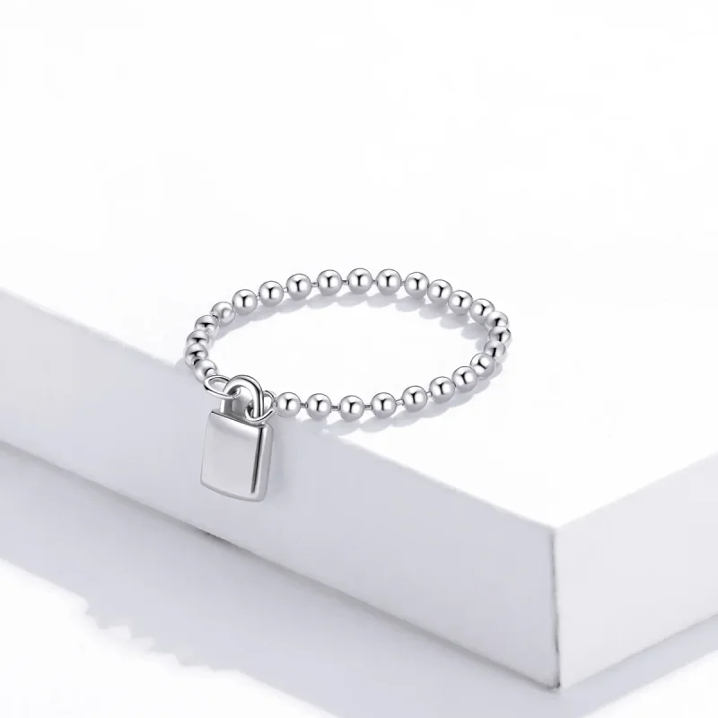 (zdjęcie do) Pandora Style Love Lock Ring - SCR703 - Wyświetl 3