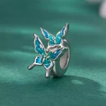 Pandora Style Motyw Motyla Spacer Charm - BSC789