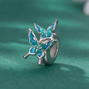 Pandora Style Motyw Motyla Spacer Charm - BSC789