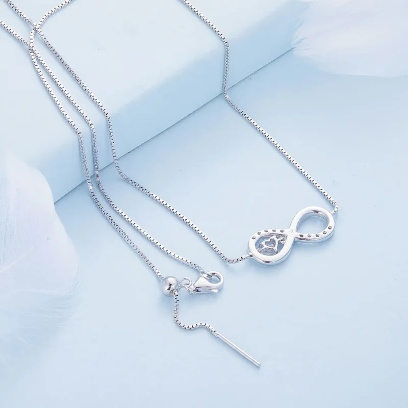 (zdjęcie do) Pandora Style Naszyjnik Nieskończoności - BSN276 - Wyświetl 4