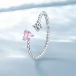 Pandora Style Obrączki Obietnicy Dla Niej - SCR924