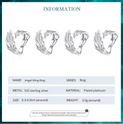Pandora Style Pierścionek Anielski - BSR322
