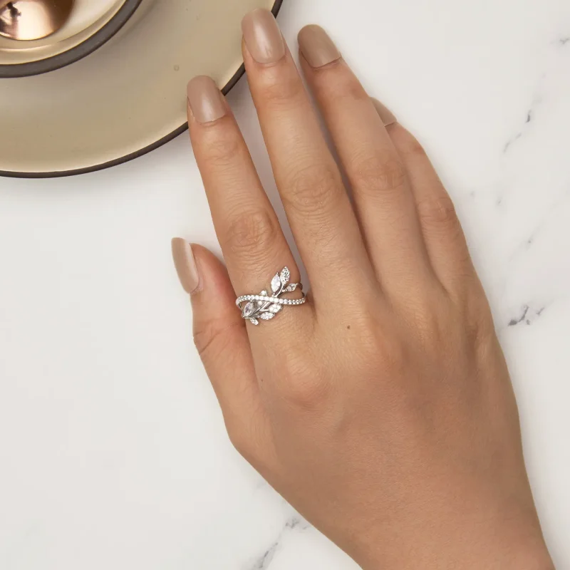 (zdjęcie do) Pandora Style Pierścionek Nieskończoności - BSR453 - Wyświetl 5