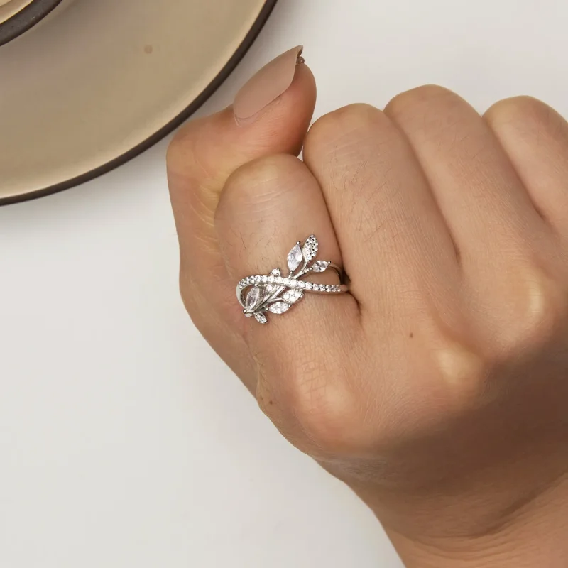 (zdjęcie do) Pandora Style Pierścionek Nieskończoności - BSR453 - Wyświetl 6