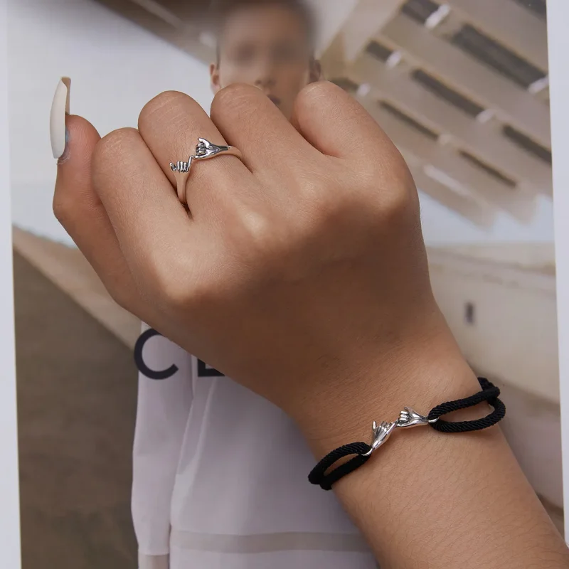 (zdjęcie do) Pandora Style Pierścionki Przyjaźni - SCR844 - Wyświetl 7