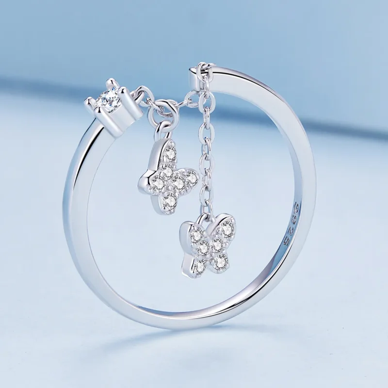 (zdjęcie do) Pandora Style Regulowane Pierścienie - BSR349 - Wyświetl 3