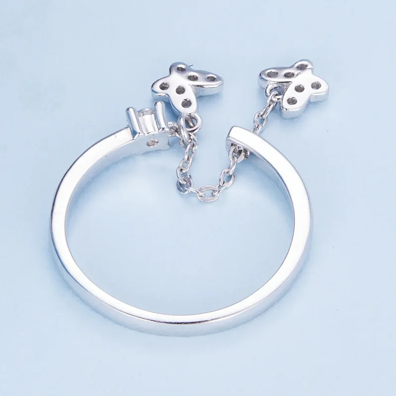 (zdjęcie do) Pandora Style Regulowane Pierścienie - BSR349 - Wyświetl 4