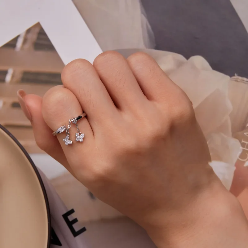 (zdjęcie do) Pandora Style Regulowane Pierścienie - BSR349 - Wyświetl 7