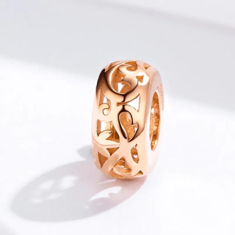 (zdjęcie do) Pandora Style Rose Gold Spacer Charm - SCC716-C - Wyświetl 3