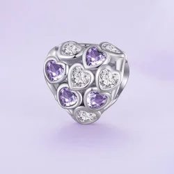 Pandora Style Serca na Całą Powierzchnię Charm - SCC2451