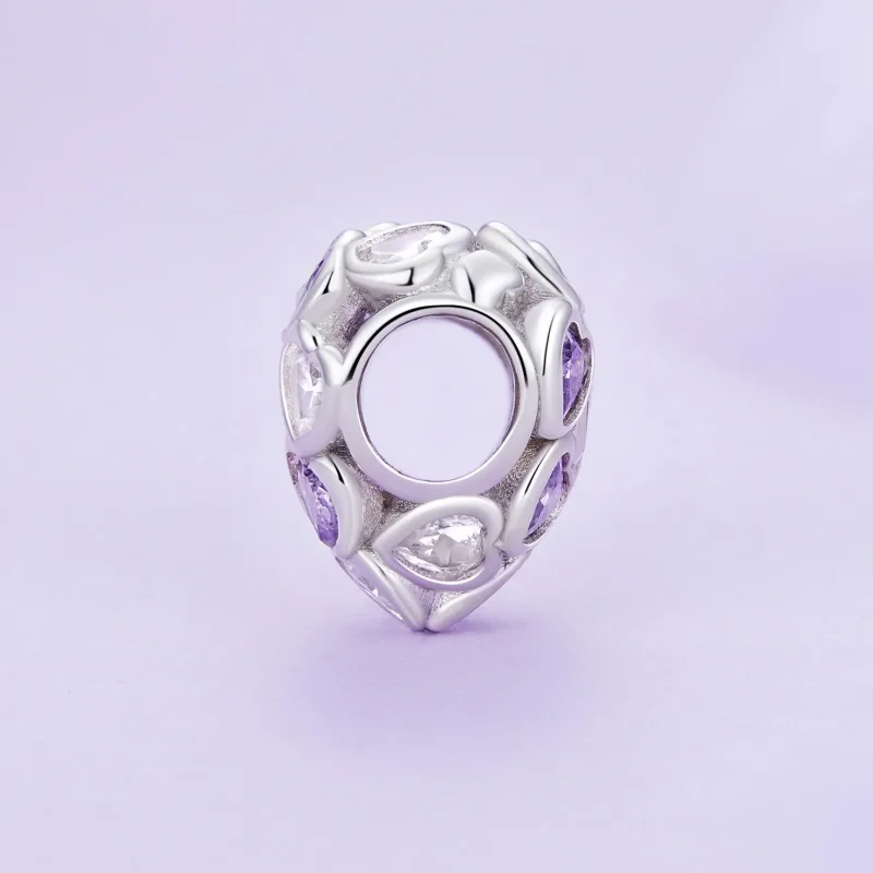 (zdjęcie do) Pandora Style Serca na Całą Powierzchnię Charm - SCC2451 - Wyświetl 3