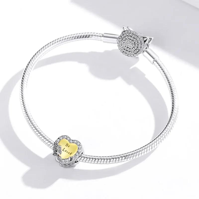 (zdjęcie do) Pandora Style Serce Charm - BSC500 - Wyświetl 3