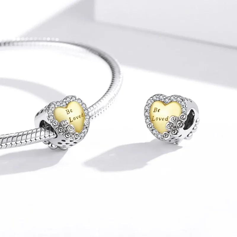 (zdjęcie do) Pandora Style Serce Charm - BSC500 - Wyświetl 4