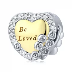 Pandora Style Serce Charm - BSC500