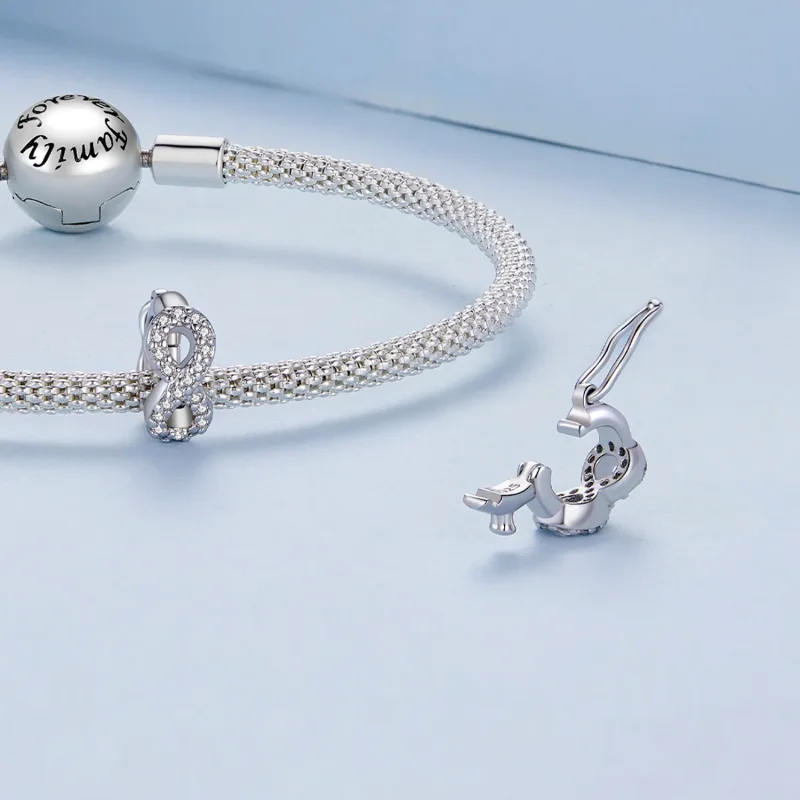 (zdjęcie do) Pandora Style Spacer Nieskończoność - BSC887 - Wyświetl 4