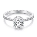 Pandora Style Wedding Rings - MSR025 - Pierścionki ślubne w stylu Pandora - MSR025